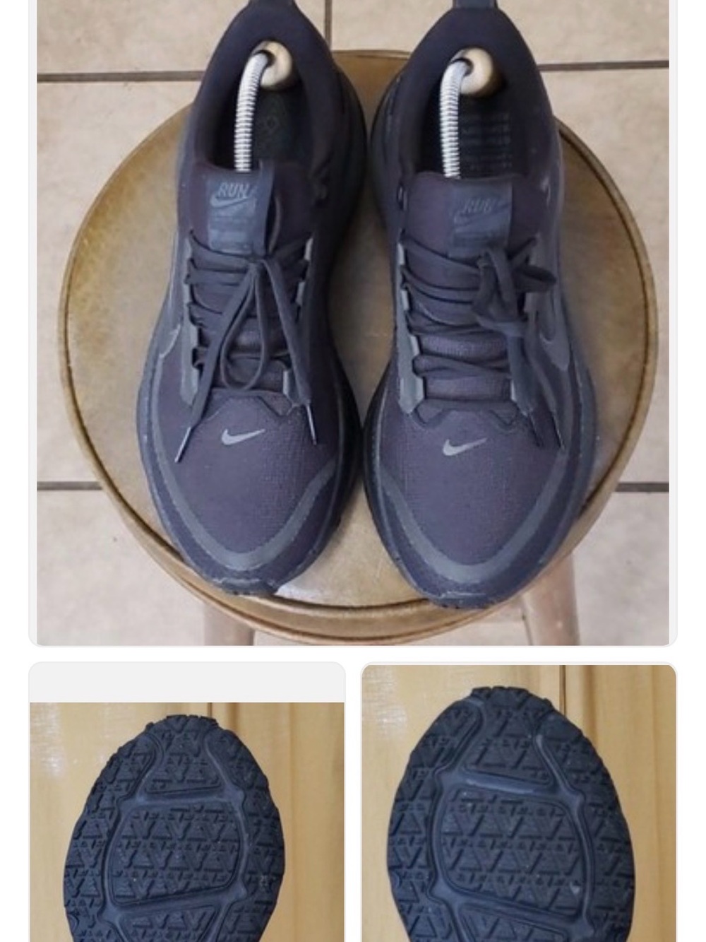 Nike Vomero 18 Gortex Black Running Shoes